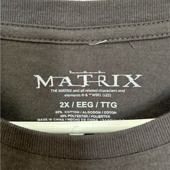 The Matrix Graphic T-Shirt Size XXL - Picture 2 of 3